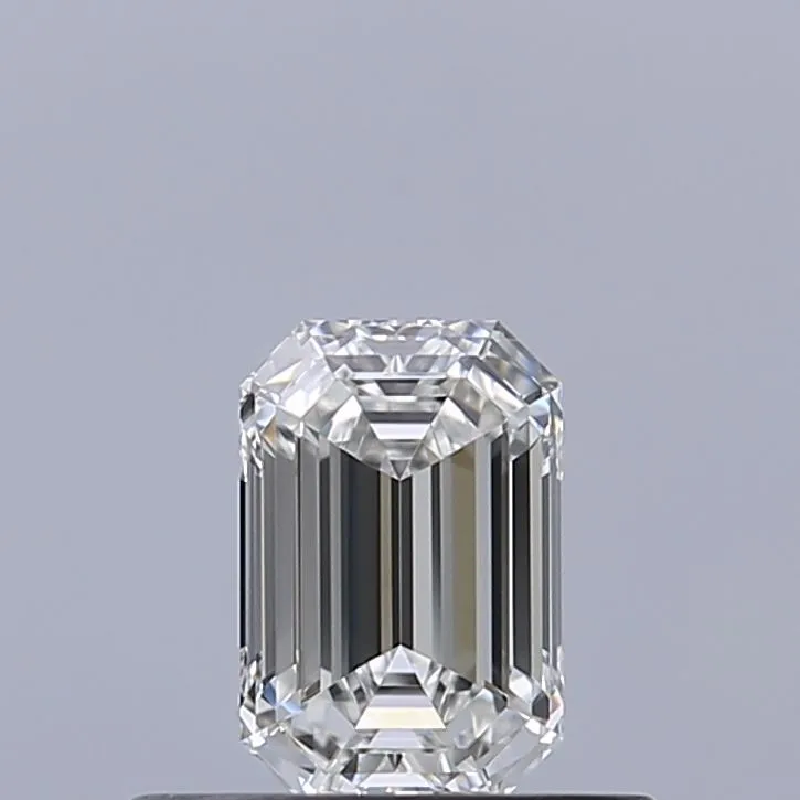 0.42ct EMERALD F IF Natural diamond
