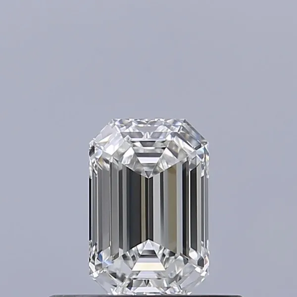 0.42ct EMERALD F IF Natural diamond