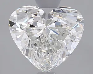 1ct HEART H SI2 Natural diamond