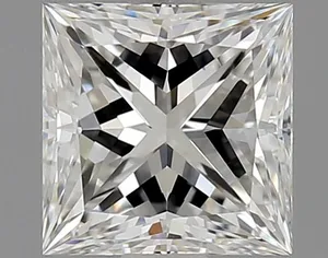 1ct PRINCESS H VVS2 Natural diamond