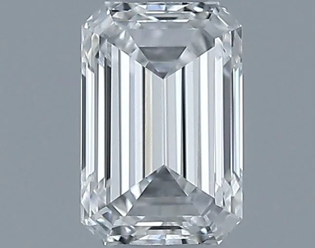 0.38ct EMERALD F VS1 Natural diamond