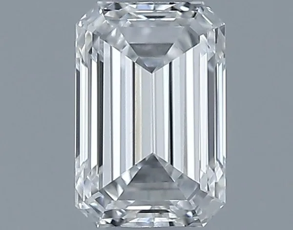 0.38ct EMERALD F VS1 Natural diamond