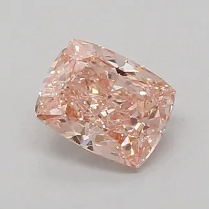 0.81ct CUSHION Fancy Vivid Pink VS1 Coloured Lab diamond