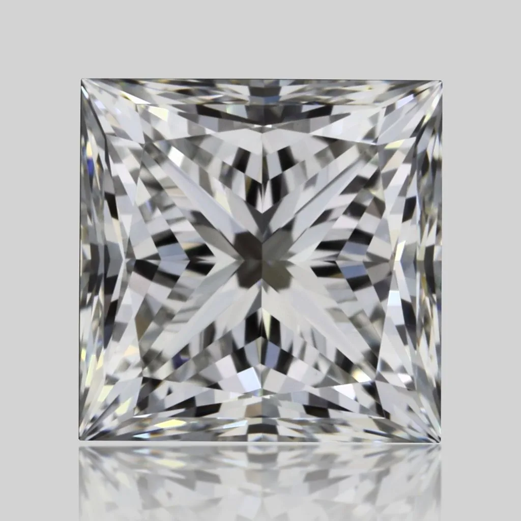 0.71ct PRINCESS H IF Natural diamond