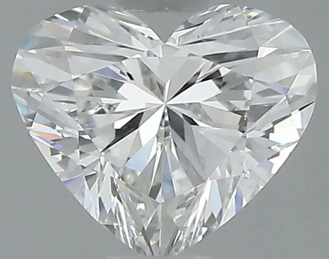 0.71ct HEART F VVS2 Natural diamond