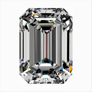 0.3ct EMERALD D VS2 Natural diamond