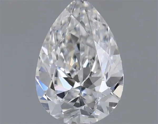 0.5ct PEAR D VS2 Natural diamond