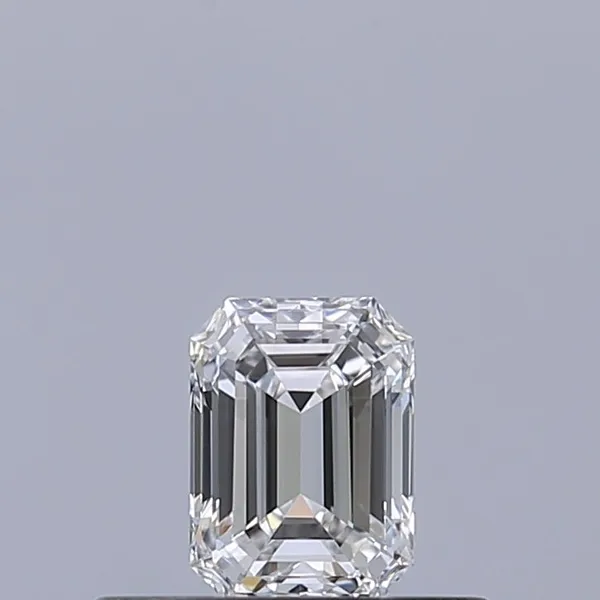 0.3ct EMERALD E IF Natural diamond