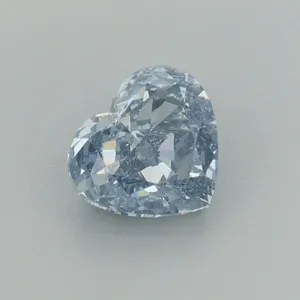 1.02ct HEART Fancy Intense Blue VS2 Coloured Lab diamond