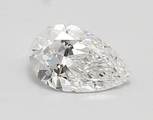 0.69ct PEAR D VVS2 Lab diamond