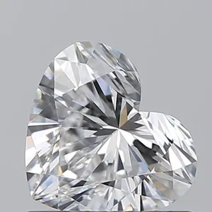0.72ct HEART D VVS2 Natural diamond