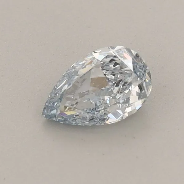 0.43ct PEAR Fancy Blue VS1 Coloured Lab diamond