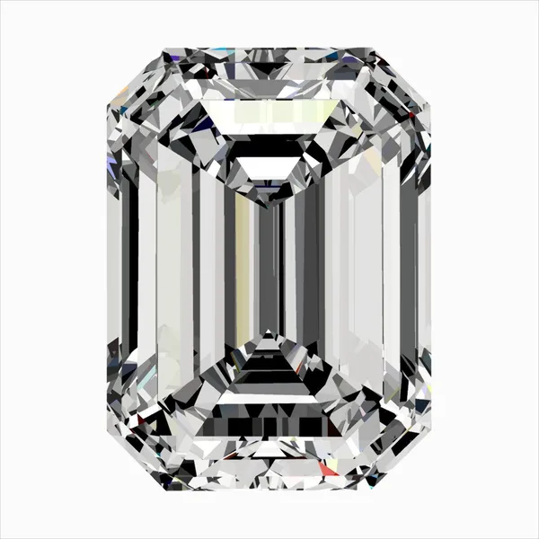 0.3ct EMERALD E VS2 Natural diamond
