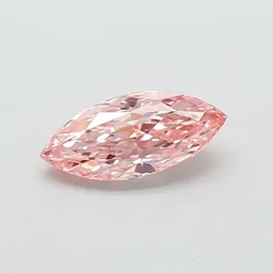 1.01ct MARQUISE Fancy Intense Pink VS2 Coloured Lab diamond