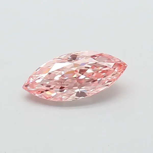 1.01ct MARQUISE Fancy Intense Pink VS2 Coloured Lab diamond
