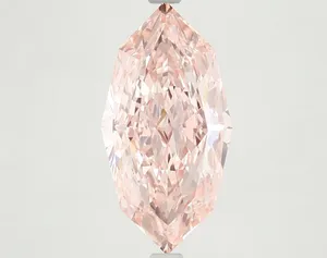2.65ct MARQUISE Fancy Vivid Pink VVS2 Coloured Lab diamond