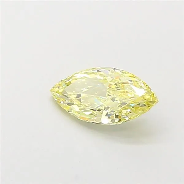 1.03ct MARQUISE Fancy Yellow VS1 Coloured Lab diamond