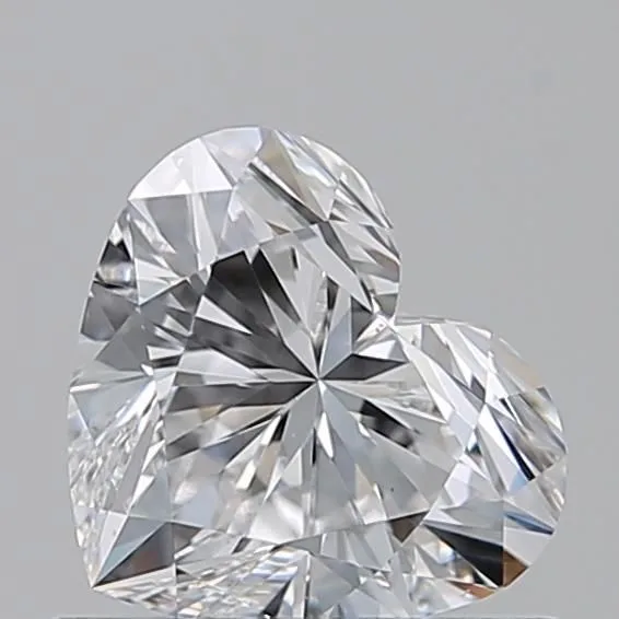 0.8ct HEART D VS2 Natural diamond