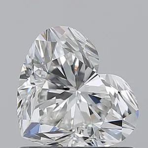 0.9ct HEART G VS2 Natural diamond