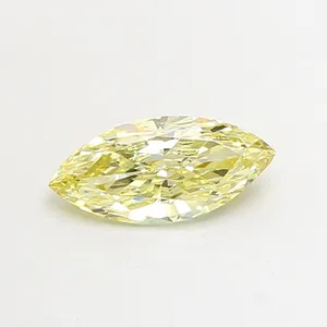 1.14ct MARQUISE Fancy Yellow VS1 Coloured Lab diamond
