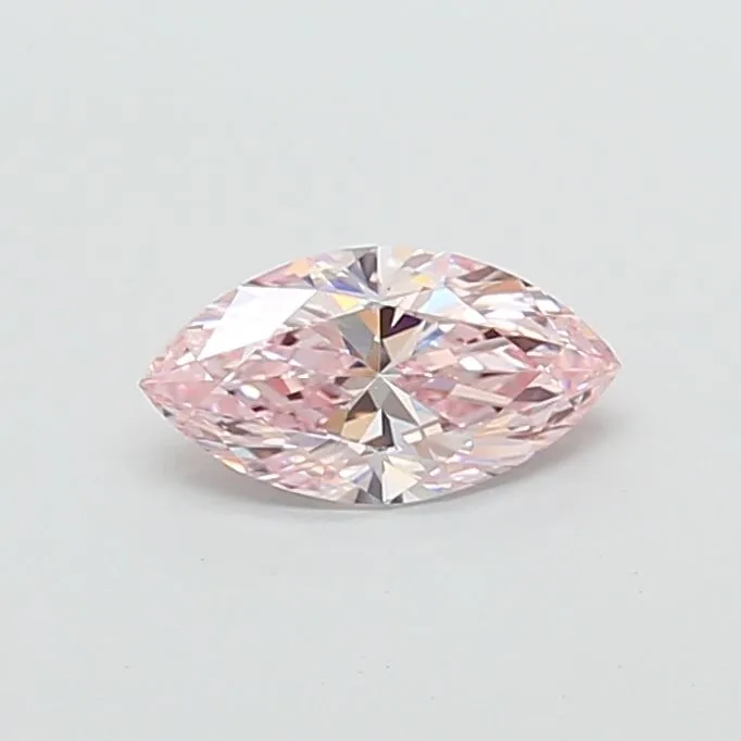 1.02ct MARQUISE Fancy Pink VVS2 Coloured Lab diamond