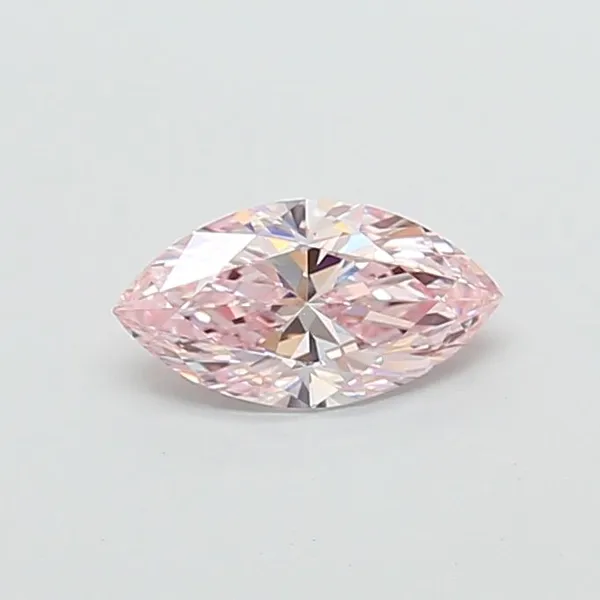 1.02ct MARQUISE Fancy Pink VVS2 Coloured Lab diamond