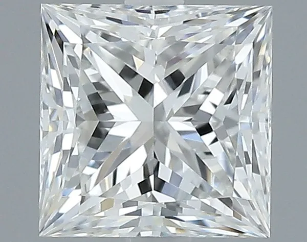 0.82ct PRINCESS G VVS2 Natural diamond