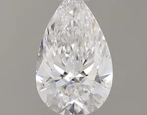 0.42ct PEAR F VVS1 Natural diamond