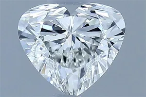 0.51ct HEART H VVS2 Natural diamond