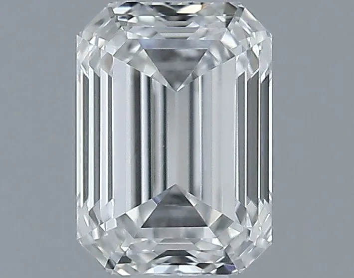 0.45ct EMERALD F VS1 Natural diamond