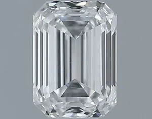 0.45ct EMERALD F VS1 Natural diamond