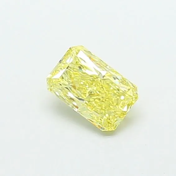 1.06ct RADIANT Fancy Intense Yellow VS2 Coloured Lab diamond