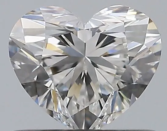0.53ct HEART G VVS2 Natural diamond