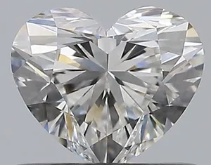 0.53ct HEART G VVS2 Natural diamond