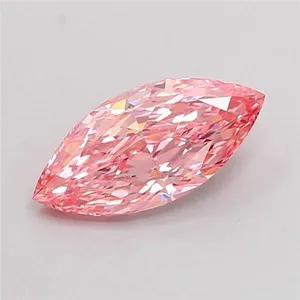 1.15ct MARQUISE Fancy Vivid Pink VS1 Coloured Lab diamond