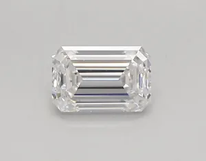 0.39ct EMERALD D VVS1 Lab diamond