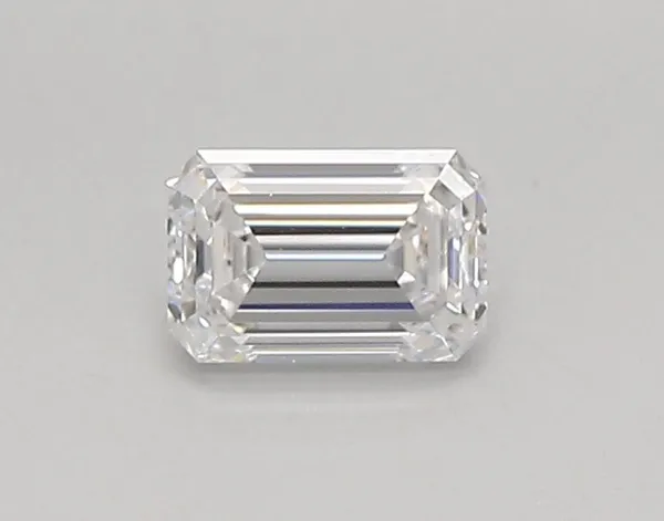 0.39ct EMERALD D VVS1 Lab diamond