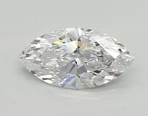0.6ct MARQUISE D VVS2 Lab diamond