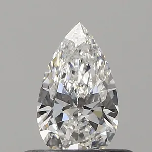 0.38ct PEAR F VVS1 Natural diamond