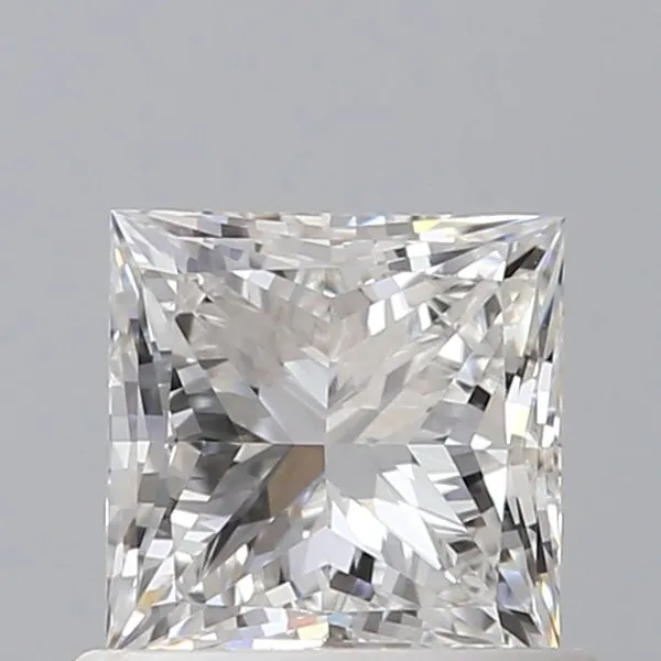 0.7ct PRINCESS E VVS1 Natural diamond