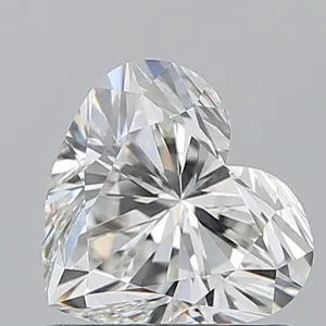 0.9ct HEART H VVS2 Natural diamond