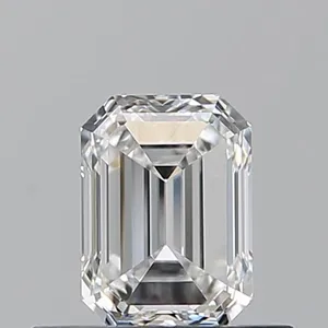 0.53ct EMERALD F VVS2 Natural diamond