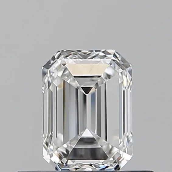 0.53ct EMERALD F VVS2 Natural diamond