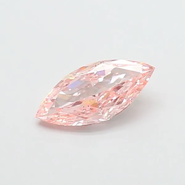 1.02ct MARQUISE Fancy Vivid Pink VS2 Coloured Lab diamond