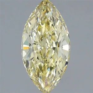 2.08ct MARQUISE Fancy Intense Yellow VS1 Coloured Lab diamond