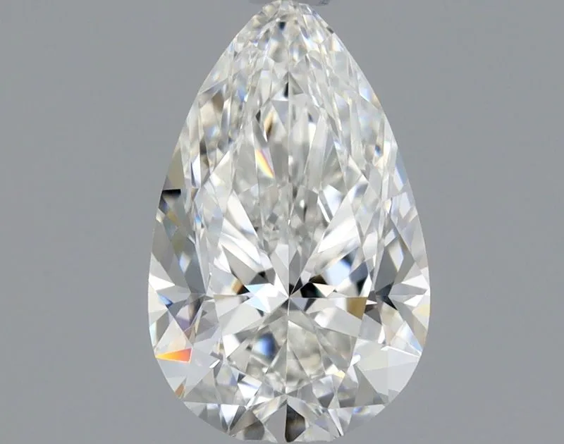 0.42ct PEAR F VVS1 Natural diamond