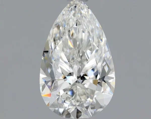 0.42ct PEAR F VVS1 Natural diamond