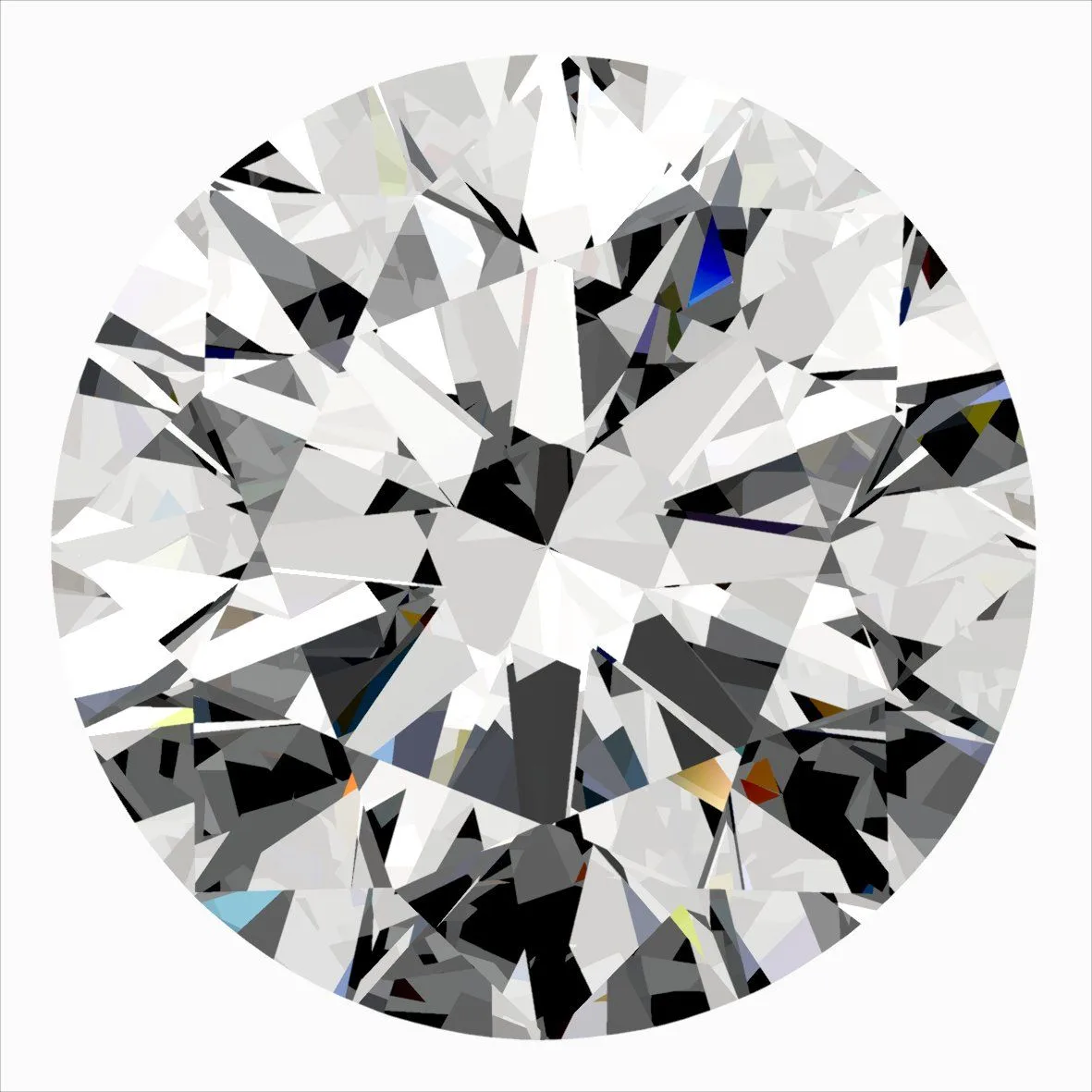 0.30ct ROUND H SI1 Natural diamond