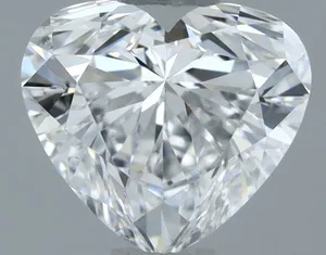 0.4ct HEART D VS2 Natural diamond