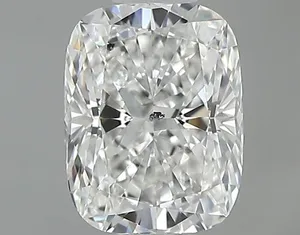 0.61ct CUSHION F SI1 Natural diamond